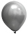 Balão Cromado Art-Latex - Prata - Imagem 1