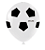 Balão Estampado Bola de Futebol Art-Latex Branco e Preto - 11 - Imagem 1