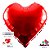 Balão Metalico Coração Art-Latex Vermelho  - 24 - Imagem 1