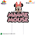 Vela Minnie Colorido Glitter - Rose Gold - Imagem 1