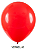 Balão Liso Art-Latex - Vermelho - 24 - Imagem 1