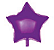 Balão Metalizado 24" 60cm Estrela c/1 unid. - Lilás - Imagem 1