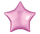 Balão Metalizado 5" 12,5cm Estrela c/20 unid. - Rosa - Imagem 1
