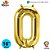 Balão Metálico Número Art-Latex 16" - Art-Latex - Ouro - 0 - Imagem 1