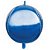 Balão Metalizado Bola 18 polegadas c/ 1 unid. - Azul - Imagem 1
