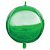 Balão Metalizado Bola 18 polegadas com 1 unidade - Verde - Imagem 1