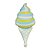 Balão Metalizado Sorvete Candy 23,5x47cm c/1 unid. - Azul - Imagem 1