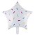 Balão Metalizado Estrela Confete 18" (45cm) c/1 unid. - Imagem 1