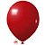 Balão Liso JOY c/ 50 unid. - Vermelho Rubi - 5 - Imagem 1
