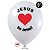 Balão Religioso Jesus JOY c/ 25 unid. - Branco - 9 - Imagem 1