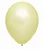 Balão Perolado Art-Latex c/12 unid. - Amarelo - 16 - Imagem 1