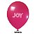 Balão Liso JOY c/ 25 unid. - Ameixa - 12 - Imagem 1