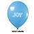 Balão Liso JOY c/ 25 unid. - Azul Celeste - 12 - Imagem 1