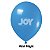 Balão Liso JOY c/ 25 unid. - Azul Royal - 12 - Imagem 1