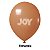 Balão Liso JOY c/ 25 unid. - Terracota - 12 - Imagem 1