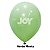 Balão Liso JOY c/ 25 unid. - Verde Menta - 12 - Imagem 1