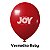 Balão Liso JOY c/ 25 unid. - Vermelho Rubi - 12 - Imagem 1