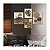 Kit 4 Quadros Decorativos Plantas Formas e Linhas Boho Moderno Sala e Cozinha Tons Terrosos, Marrom, Preto e Branco - Imagem 2