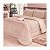Jogo de cama Casal 6 peças com Edredom e Lençol Casa Dona Bege Bege - Imagem 1