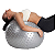 Bola de Exercícios 65 cm LiveUp - Imagem 2