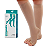 Meia Panturrilha 3/4 Basic 20-30mmHg Aberta Bege Unissex Sigvaris - Imagem 1