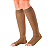 Meia Panturrilha 3/4 Ever Sheer 20-30mmHg Aberta Feminina Natural Escuro Sigvaris - Imagem 1