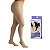 Meia Calça Premium 20-30mmHg Aberta Natural Escuro Unissex Sigvaris - Imagem 1