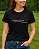 T-shirt É justo que muito custe o que muito vale Preta - Imagem 2