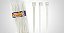 ABRAÇADEIRA DE NYLON 2,5X150MM C/100  BCA/PRETA  7899018418548 - Imagem 1