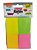 BLOCO ADESIVO 38X51MM NEON C/04 100F BRW  7898936754516 - Imagem 1