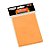 BLOCO ADESIVO 76X102MM NEON LARANJA 100F BRW  7898936754455 - Imagem 1