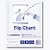 BLOCO PAPEL PARA FLIP CHART 75GRS 625X800MM  C/50FLS - Imagem 1