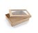CAIXA KRAFT COM VISOR 33  X 33  PCTE C/10UN - Imagem 1