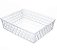 CESTO ORGANIZADOR MULTIUSO M BRANCO/TRANSP. UNINJET  7899335405931 - Imagem 1