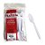 COLHER PLASTICO BOLO BRANCO C/50  FORFEST 7898923195117 - Imagem 2