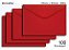 ENVELOPE  CARTA  11X16 VERMELHO  CX C/100 - Imagem 1