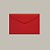 ENVELOPE  VISITA  07X11 VERMELHO  CX C/100 - Imagem 2