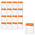 ETIQUETA P/ROUPA PAPEL TAG AZ-BC-VM-PT-AM  C/1000 - Imagem 2