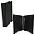 FICHARIO DAC PRETO 4 ARGOLAS LOMBO 7,5CM - Imagem 3