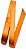 FITA CETIM N.1 LARANJA NEON  C/10 MTS 7893791080312 - Imagem 1