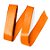 FITA CETIM N.5 LARANJA NEON  C/10 MTS - Imagem 2