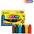 GIZ CERA 6 CORES 1º GIZ ACRILEX  7891153067223 - Imagem 1