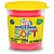 MASSA MODELAR POTE 150G VERMELHO SOFT ACRILEX  7891153073194 - Imagem 1