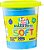 MASSA MODELAR POTE 500G AZUL SOFT ACRILEX 7891153073101 - Imagem 1