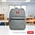 MOCHILA VIGHS CINZA V-1076  7893590344943 - Imagem 2