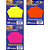 PAPEL A-4 180G NEON OFF PAPER C/20 - Imagem 2