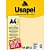 PAPEL A-4 180G PEROLA BRANCO/ROSA/PALHA C/30F  USAPEL - Imagem 1
