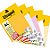 PAPEL A-4 180G PEROLA BRANCO/ROSA/PALHA C/30F  USAPEL - Imagem 2