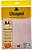 PAPEL A-4 180G PEROLA BRANCO/ROSA/PALHA C/30F  USAPEL - Imagem 3