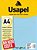 PAPEL A-4 180G VERGE AZUL  C/50F USAPEL - Imagem 2